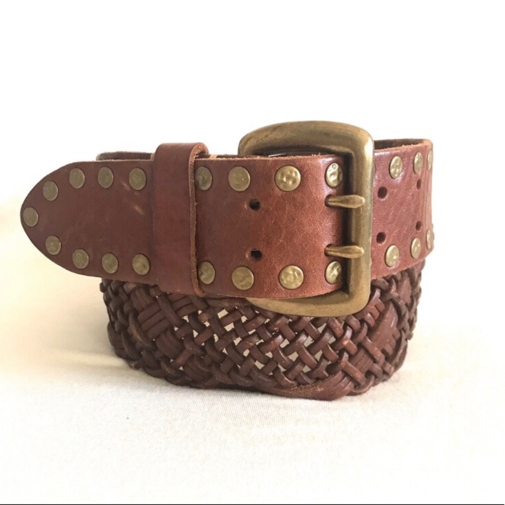 Lucky Brand Braided Leather Belt